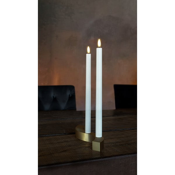 LED-küünlad 2tk komplektis (kõrgus 35 cm) Sille Tall Rechargeable – Sirius-image-1