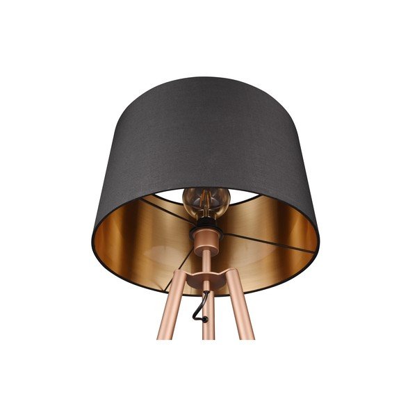 Pruun põrandalamp riiuliga (kõrgus 152 cm) Colette - Reality-image-3