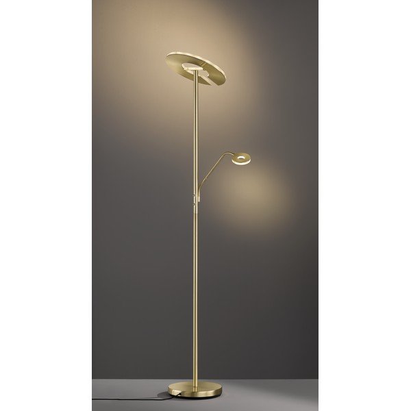 Kuldne dimmerdatav LED põrandavalgusti (kõrgus 180 cm) Dent - Fischer & Honsel-image-2
