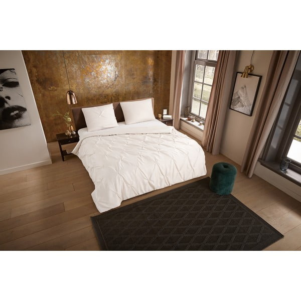 Kreem pikendatud mikrokiust voodipesu üheinimesevoodile 140x220 cm Pure Elegance - Good Morning-image-2