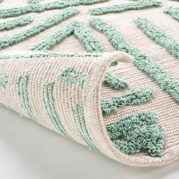 Mündivärvi-kreem pestav vaip 60x90 cm Athena - douceur d'intérieur-image-3