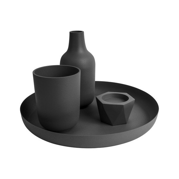 Černý svícen PT LIVING Nimble, ⌀ 10 cm-image-2