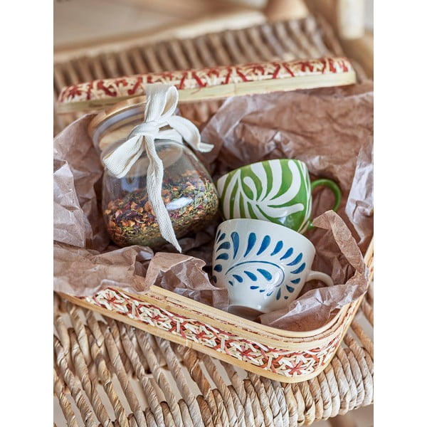 Valge-sinine kivikeraamikast kruus 240 ml Heikki - Bloomingville-image-3