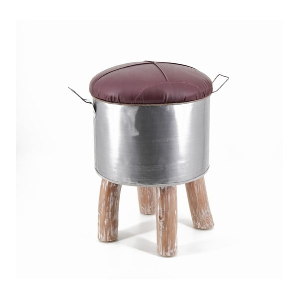 Polstrovaná stolička s metalickým segmentem Moycor 