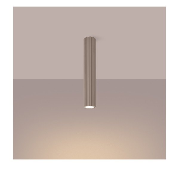 Hallikaspruun metallist kohtvalgusti Gleam - Sollux-image-1