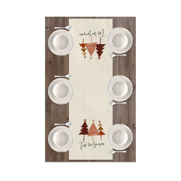 Jõulumotiividega lauajooksja 40x140 cm - Kate Louise-image-2