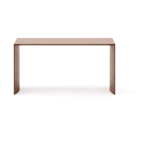 Pähklipuidu spoonist diivanilaud 45x90 cm Litto - Kave Home-image-4