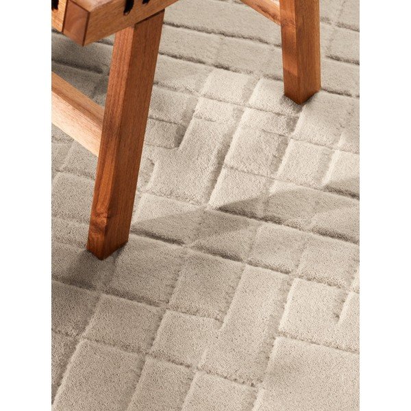 Beež villane ümmargune vaip ø 160 cm Kenso - Villeroy&Boch-image-3