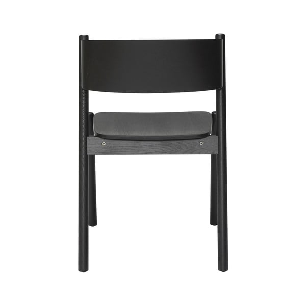 Must tamme söögitool Oblique - Hübsch-image-3