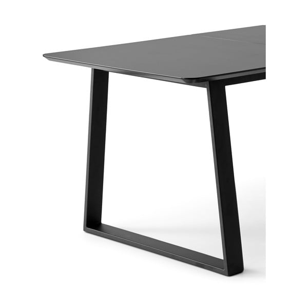Must kokkupandav söögilaud lisaplaadiga 90x165 cm Meza - Hammel Furniture-image-2