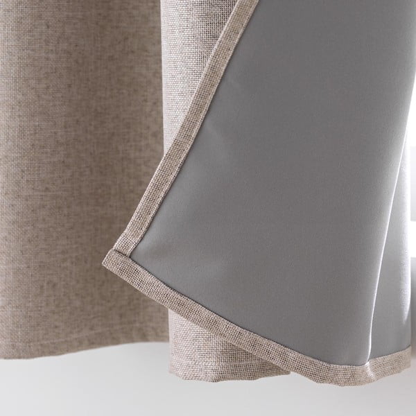 Pruun pimendav kardin 140x180 cm Crepuscule - douceur d'intérieur-image-3