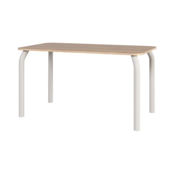 Söögilaud tammepuust pealispinnaga 80x140 cm Meko - noo.ma