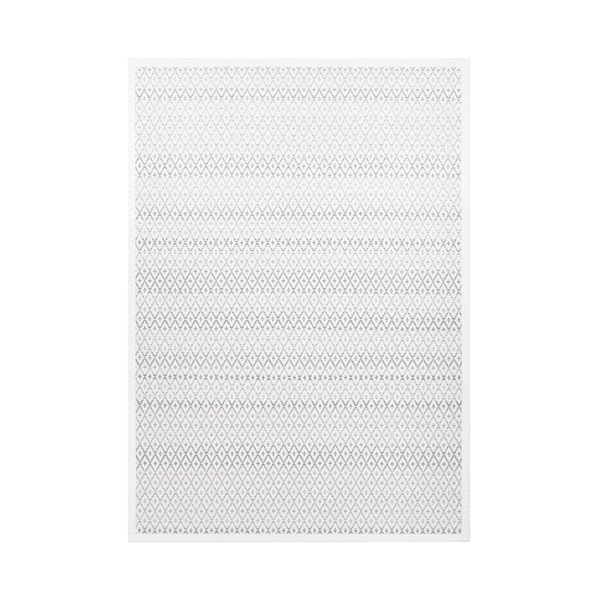 Valge kahepoolne mustriline vaip , 200 x 140 cm Tsirgu - Narma-image-2