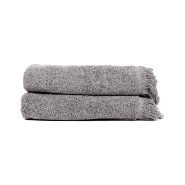 2 antratsiithalli 100% puuvillasest rätikuga komplekt, 50 x 90 cm. - Bonami Selection