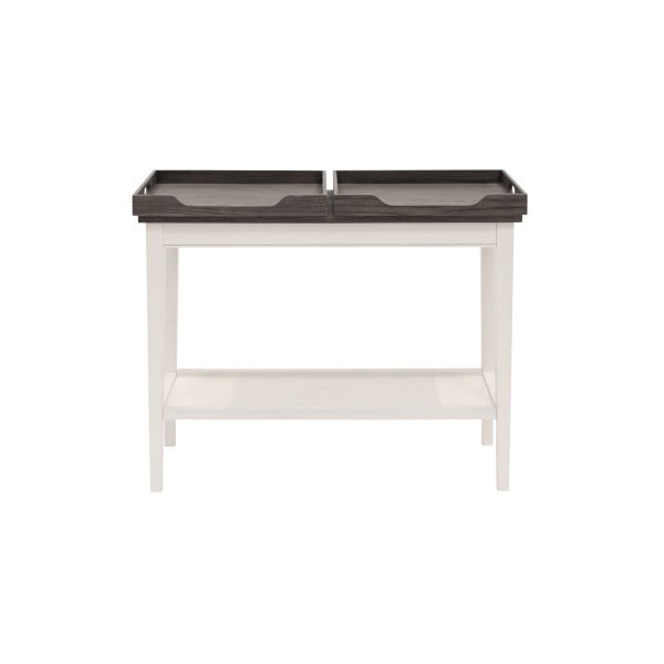 Bílý příruční stolek Canett Skagen Tray