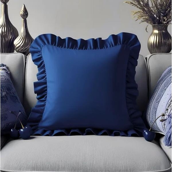 Puuvillaseguga padjakate 40x40 cm Ruffled - Mila Home