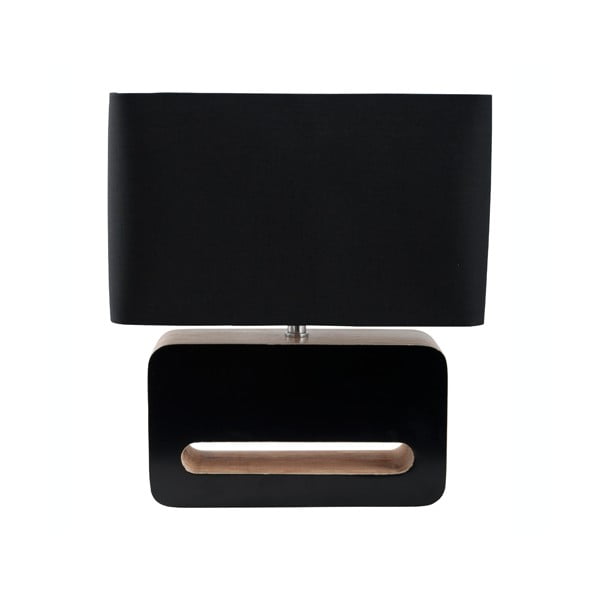 Černá stolní lampa Zuiver Wood-image-1