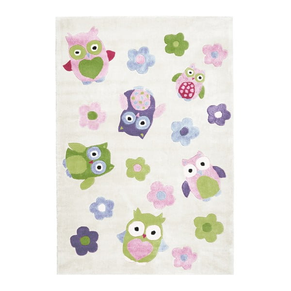 Dětský koberec Happy Rugs Holly Owls, 120 x 180 cm