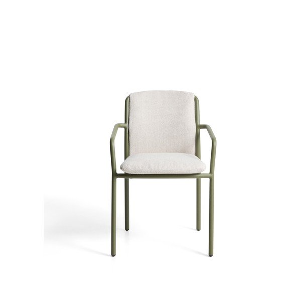Roheline polsterdatud aiatool Linosa - Kave Home-image-4