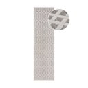 Beež õuevaipade jooksja 66x230 cm Mondo - Flair Rugs