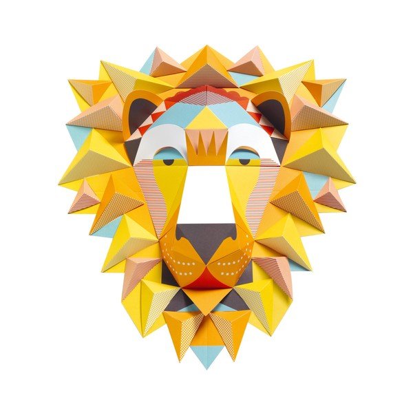 3D dekorace Djeco Lev