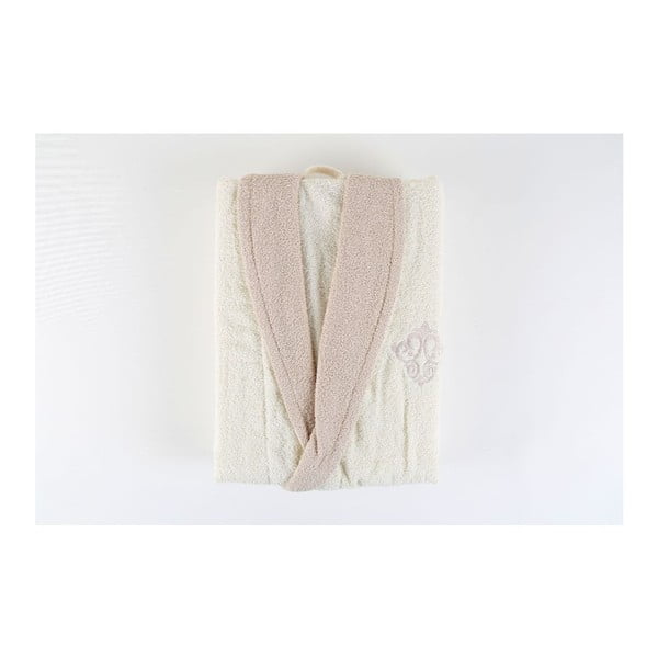 Beež unisex 100% puuvillast Greg hommikumantel, suurus 4 mm. M/L - Mijolnir-image-1