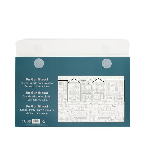 Värviraamat On Our Street - Rex London-image-3