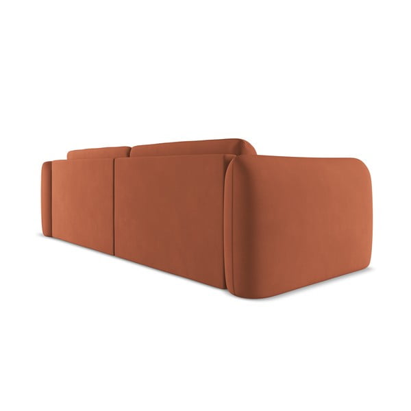 Oranž diivan 210 cm Hoku - Makamii-image-4