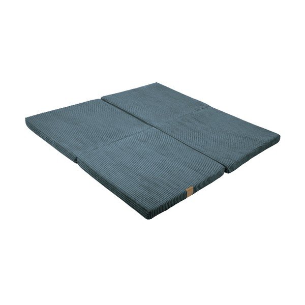 Türkiissinine laste mängumatt 120x120 cm - Meowbaby