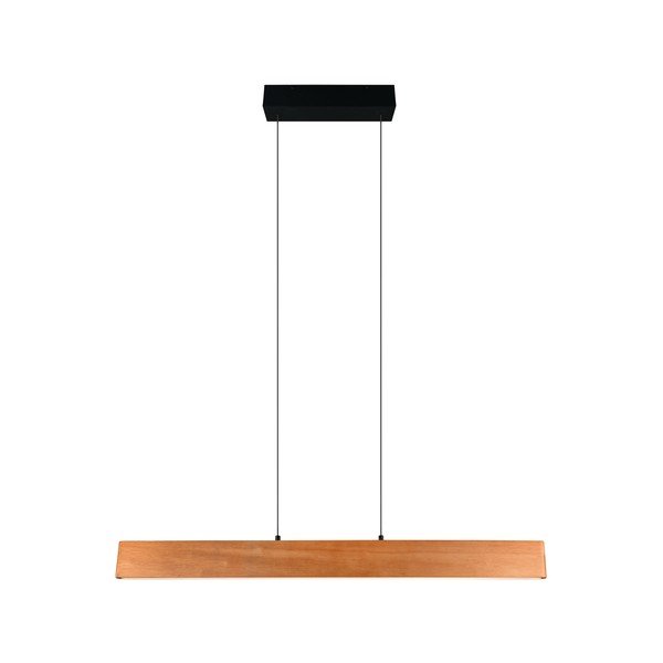 LED-rippvalgusti puidust varjuga Edgewood - Trio