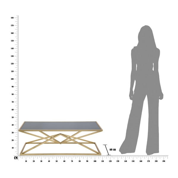 Musta klaasist lauaga konverentsilaud, 110 x 60 cm Piramid - Mauro Ferretti-image-2