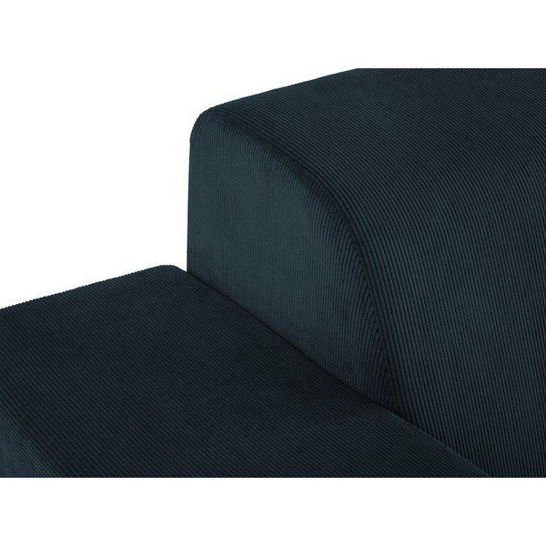 Tumesinine corduroy nurgadiivan , vasakpoolne nurk Hobart - Cosmopolitan Design-image-1