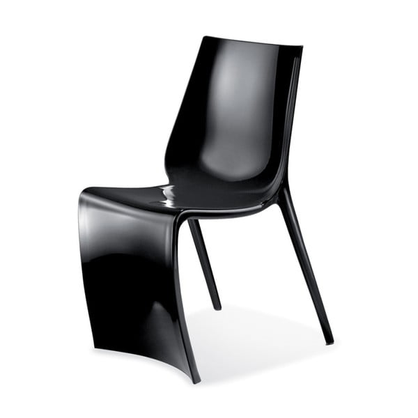 Černá židle Pedrali Smart