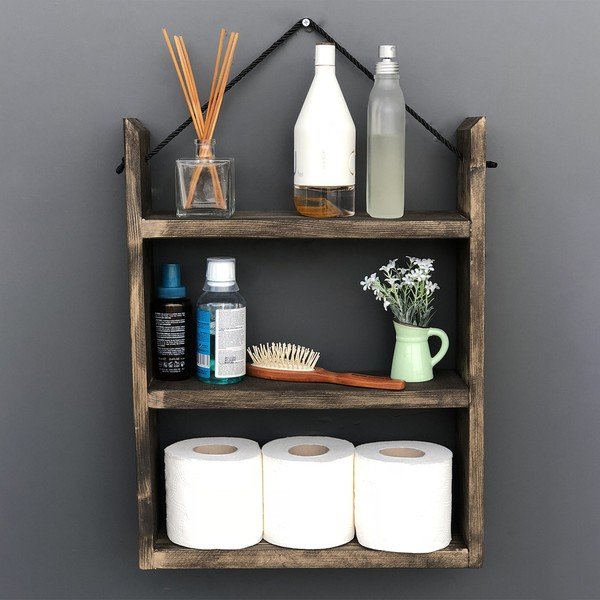 Puidust seinariiul House, 35 x 48 x 10 cm - Evila Originals-image-3