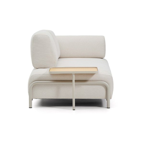 Beež šenillist mooduldiivan 220 cm Compo - Kave Home-image-3