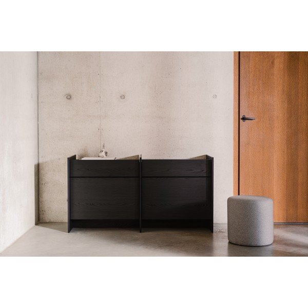 Must kummut 146x76x51 cm Hido - noo.ma-image-1