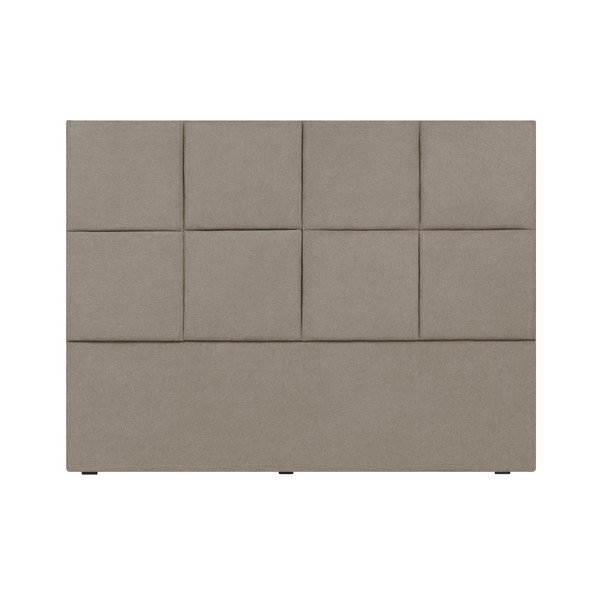 Krémové čelo postele Mazzini Sofas Barletta, 140 x 120 cm