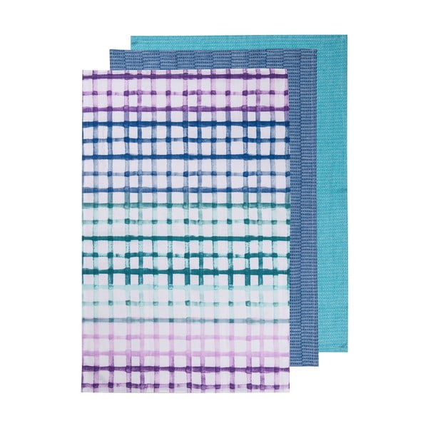 Puuvillased rätikud 3 tk komplektis 45x70 cm Trinny Lavender - Ladelle