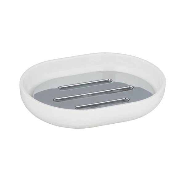 Valge seebikaussi kroomitud detailidega Posa - Wenko-image-2