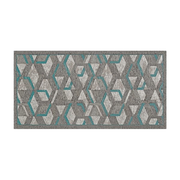 Hall-sinine jooksja , 55 x 115 cm Hypnotik - Floorita-image-2