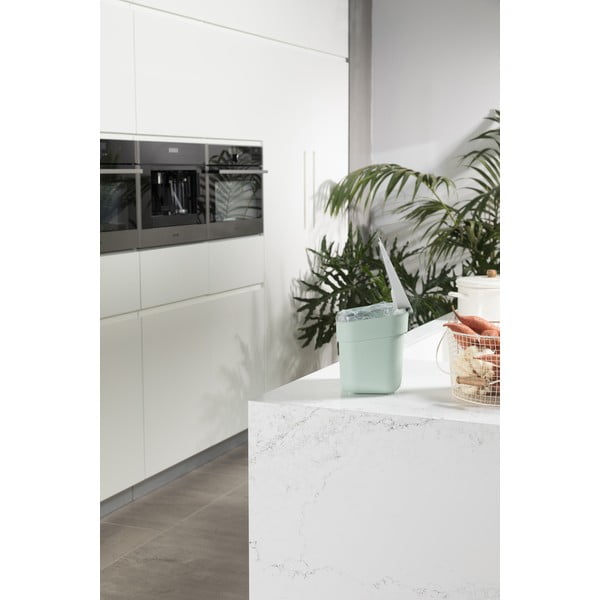 Tumehall prügikast kompostitavate jäätmete jaoks, 5l Ready To Collect - Curver-image-1