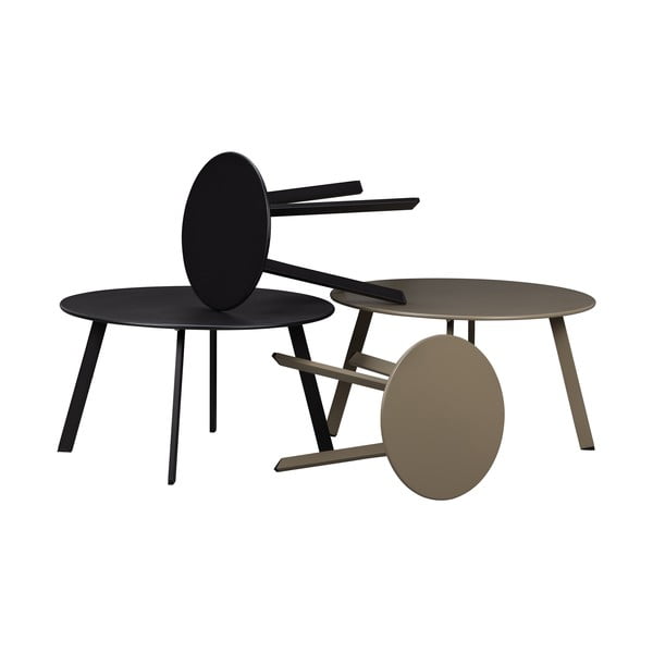 Must aia hoiulaud, ø 40 cm Fer - WOOOD-image-3