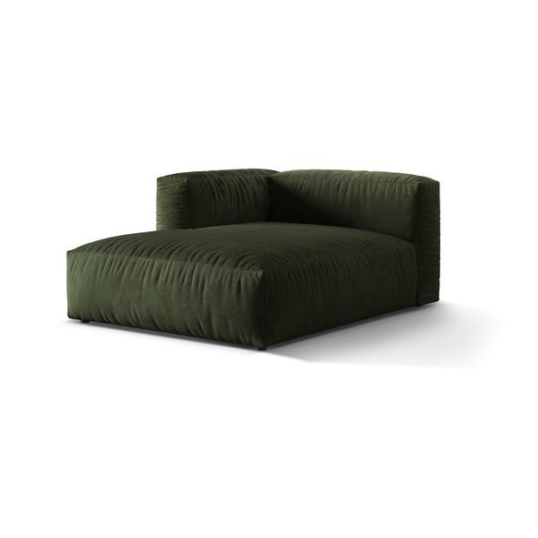 Roheline bukleekangast diivanimoodul (vasak nurk) Martina - Micadoni Home-image-1