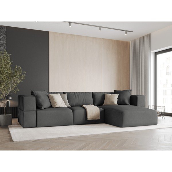 Tumehall nurgadiivan, parem nurk Esther - Milo Casa-image-1