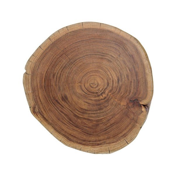 Odkládací stolek z akáciového dřeva Bizzotto Aron, Ø 32 cm-image-2