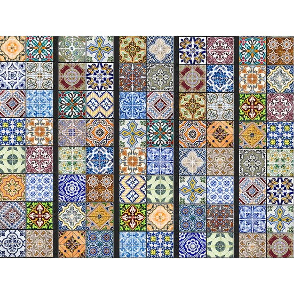 Tapeet rullis Bimago Mosaic, 0,5 x 10 m Colorful Mosaic - Artgeist
