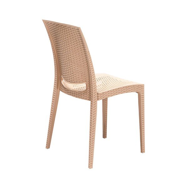 Beež rotangist aiamööbli komplekt 4-le Rattan - Floriane Garden-image-4