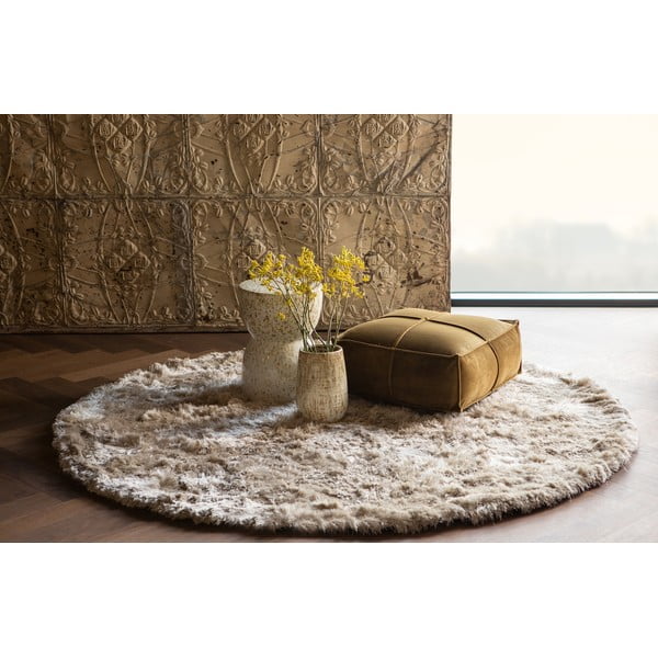 Pruun pouf , 60 x 60 cm Honey - BePureHome-image-3