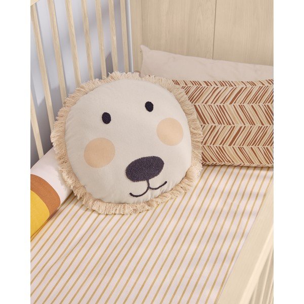 Beež puuvillane padjapüür beebipadja jaoks, ø 45 cm Uriana - Kave Home-image-4