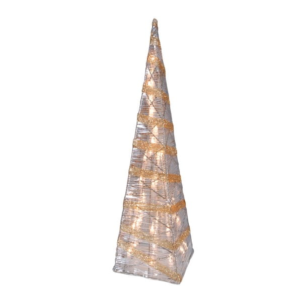 Vánoční světelná dekorace Naeve Pyramid, výška 59 cm